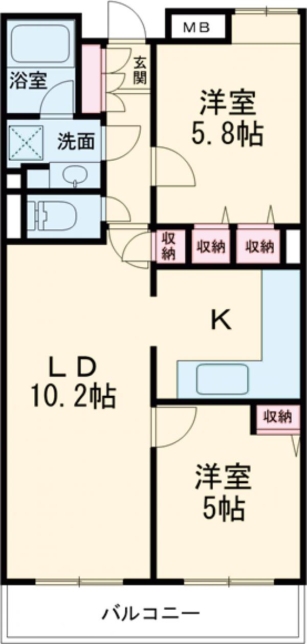 アビテの間取り
