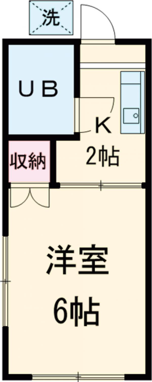 谷野荘の間取り