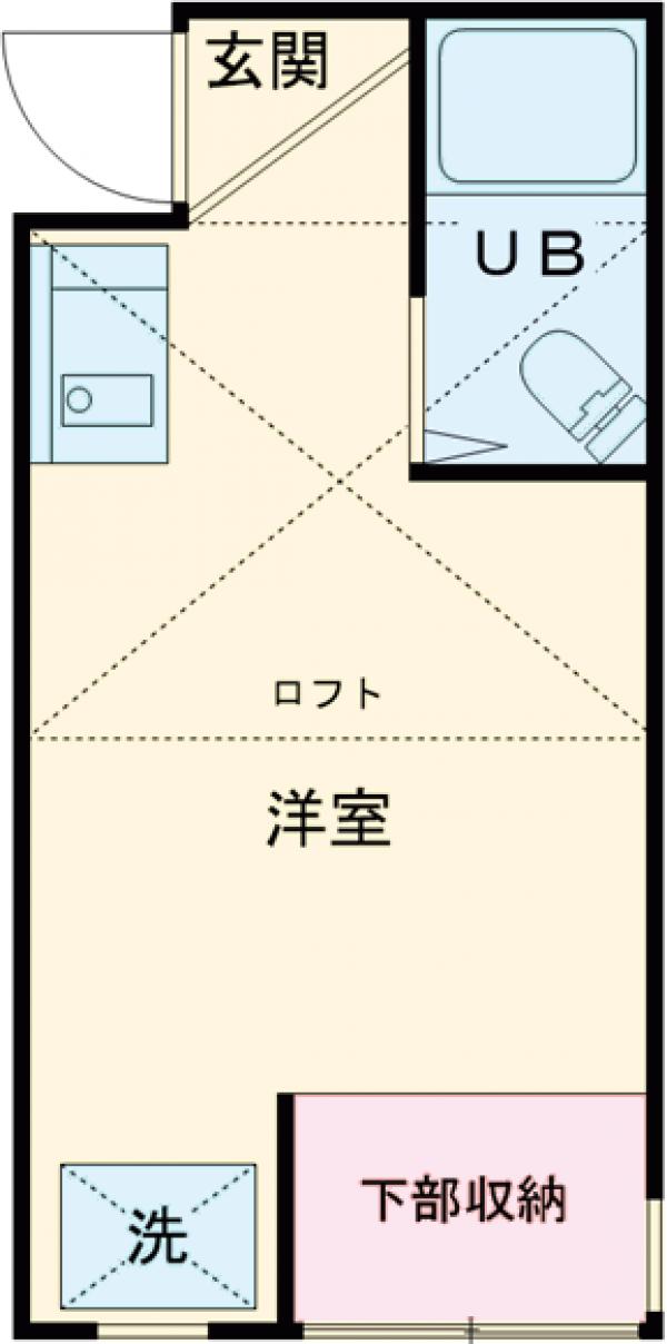 レジデンス中和泉B号棟の間取り
