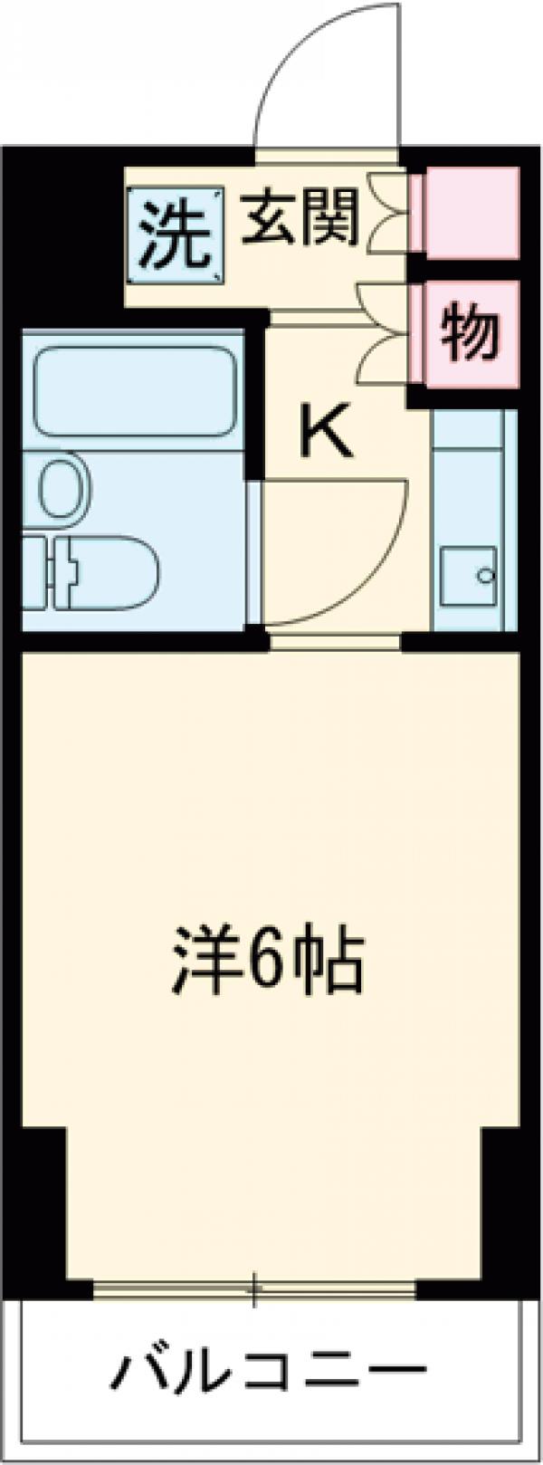 メインステージ多摩川駅前の間取り
