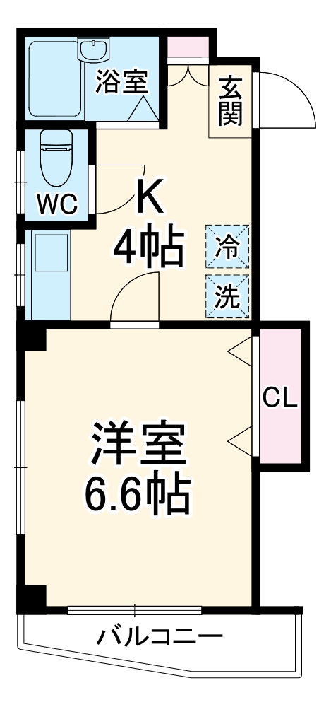 T.H.E.フォートクワハラの間取り