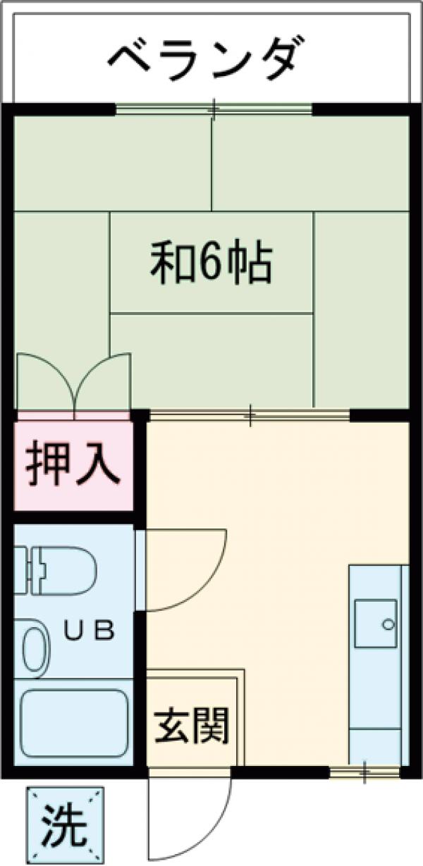 ハイツ小柳の間取り
