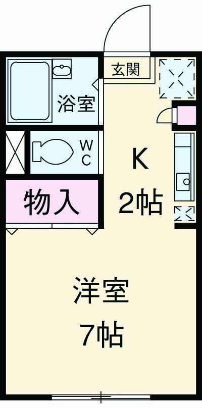 パセオボナールの間取り