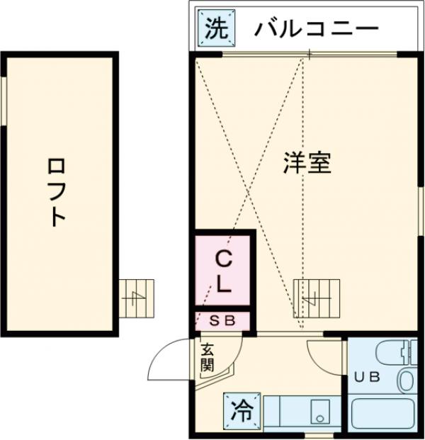 ラテール国立の間取り