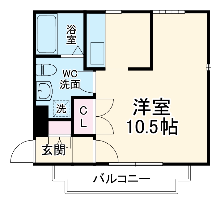 コージーコートの間取り