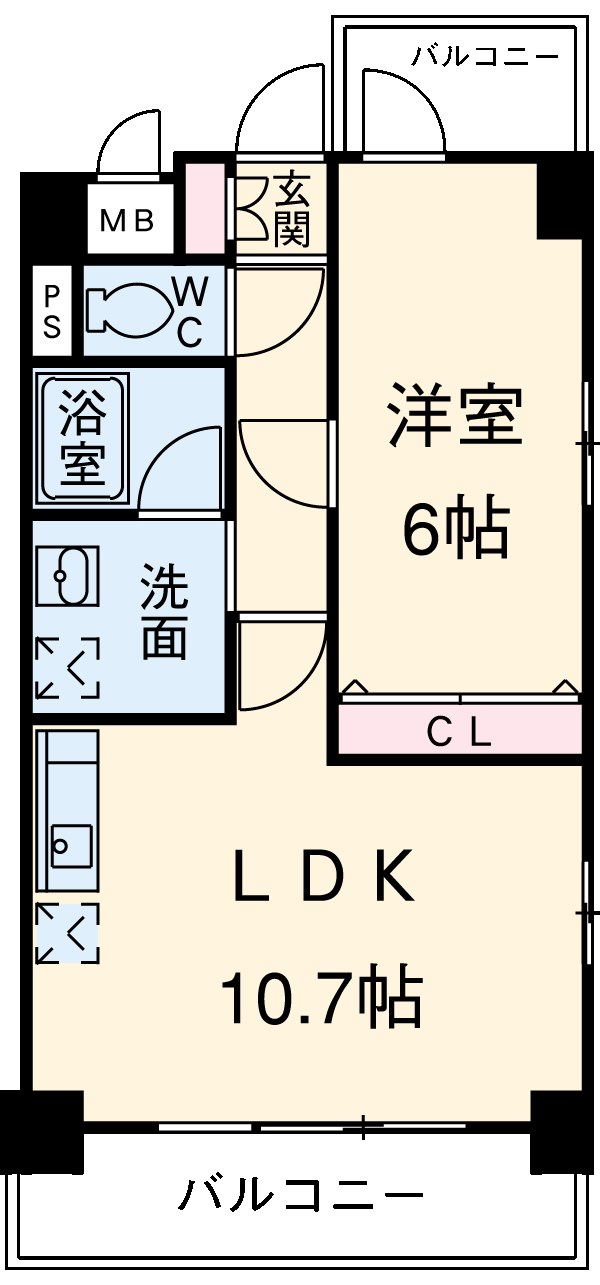 ライツ石原の間取り