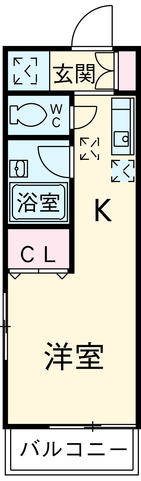エルピア立川の間取り