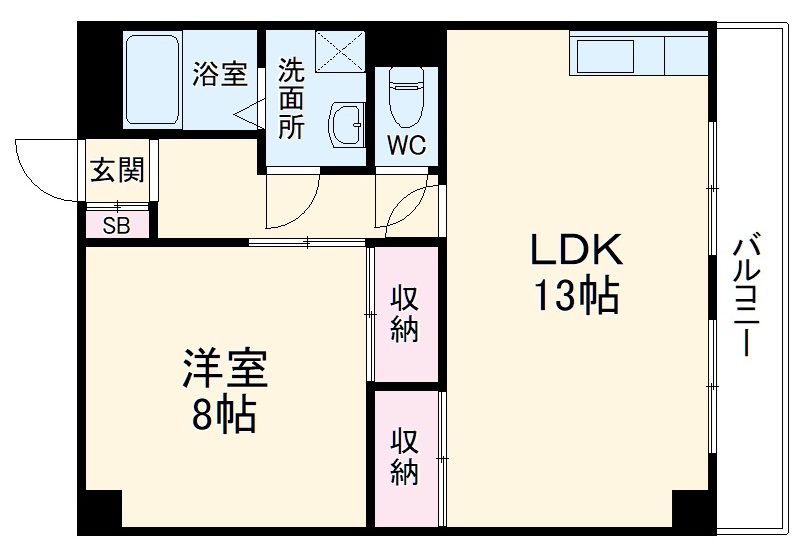 藤本コーポの間取り