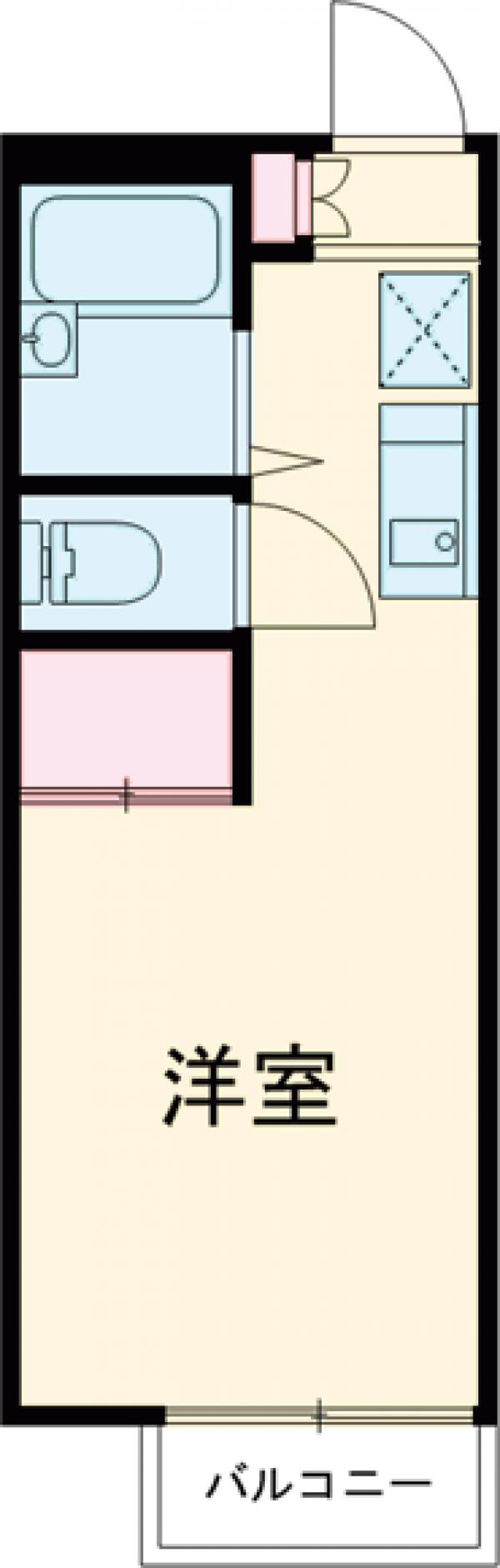 コーポつつじの間取り