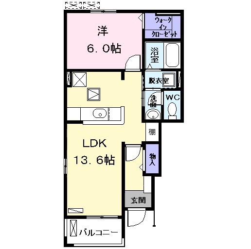 ウェスト・ブリーズ・パークの間取り