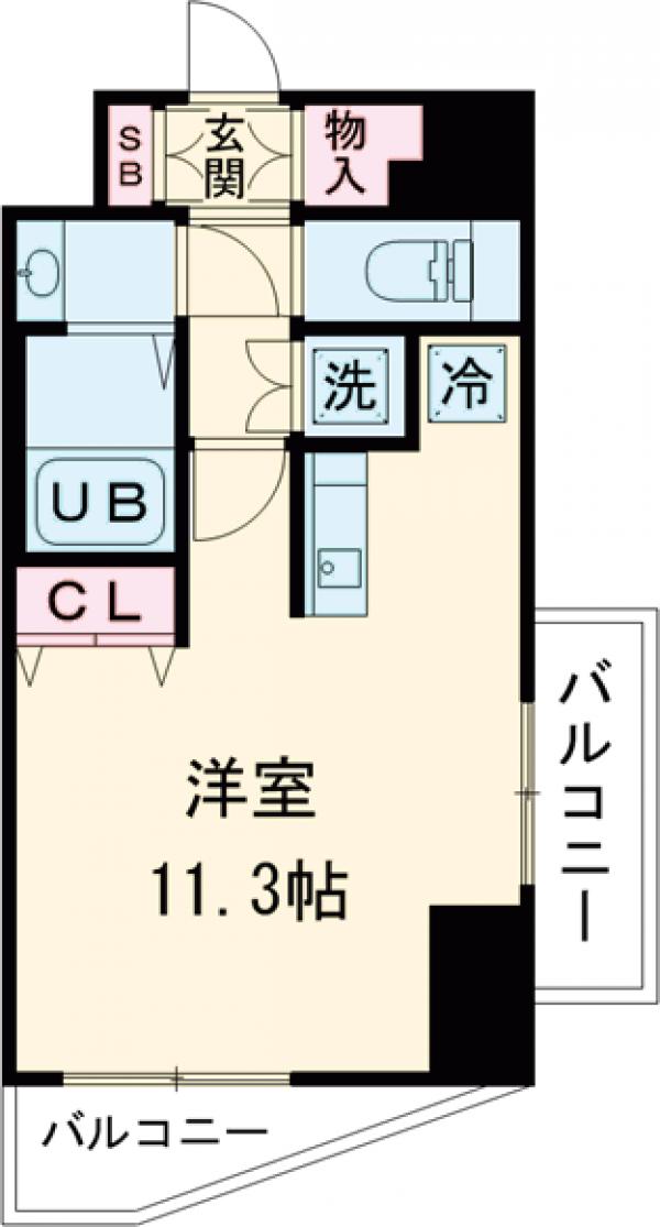ルアナ亀戸の間取り