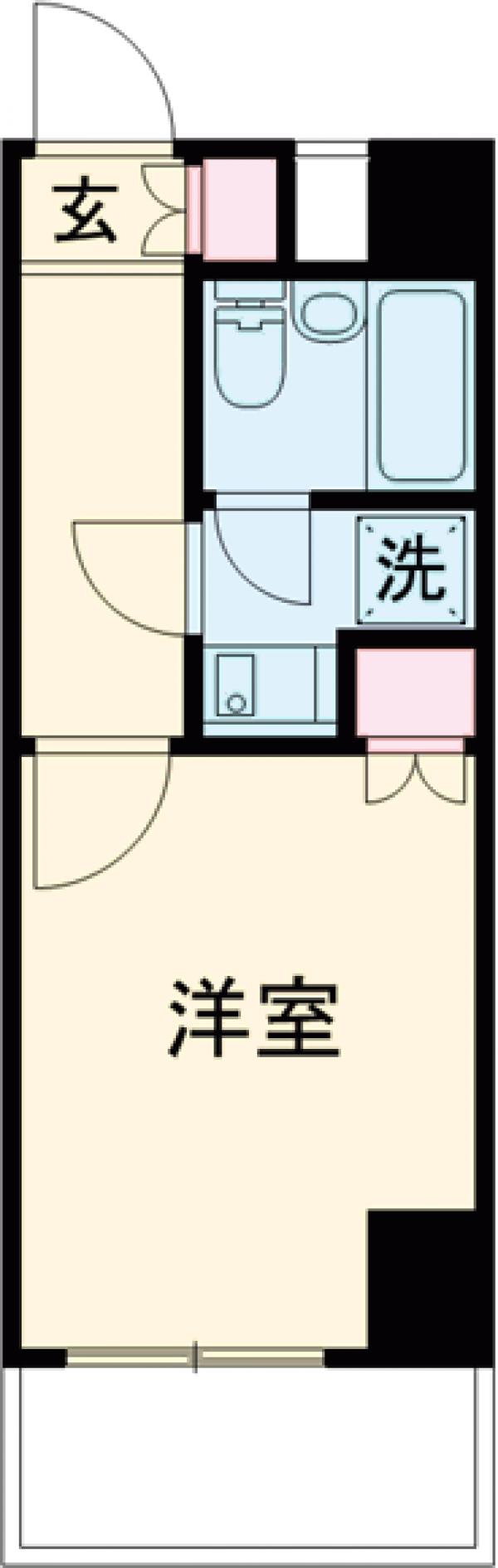 オリンポス四つ木の間取り