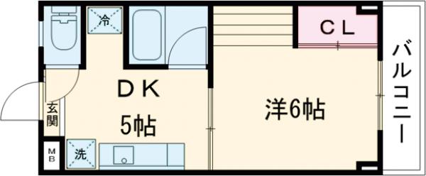 木村ビル(本所吾妻橋)の間取り