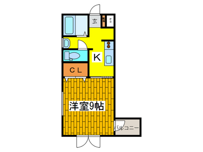 クリスタルブランカの間取り