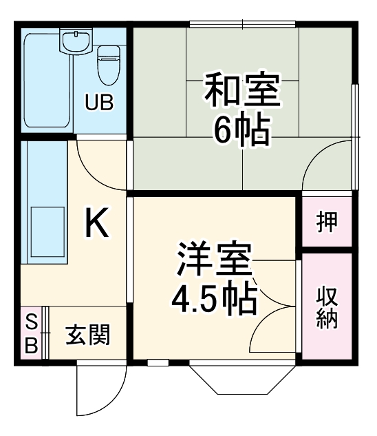 ジャパンハイツの間取り
