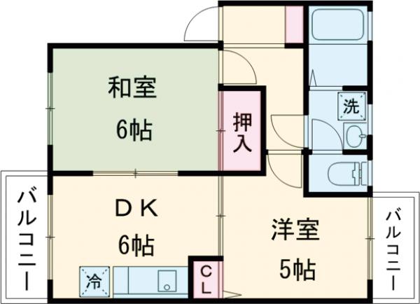 ベラカーサ白糸台の間取り