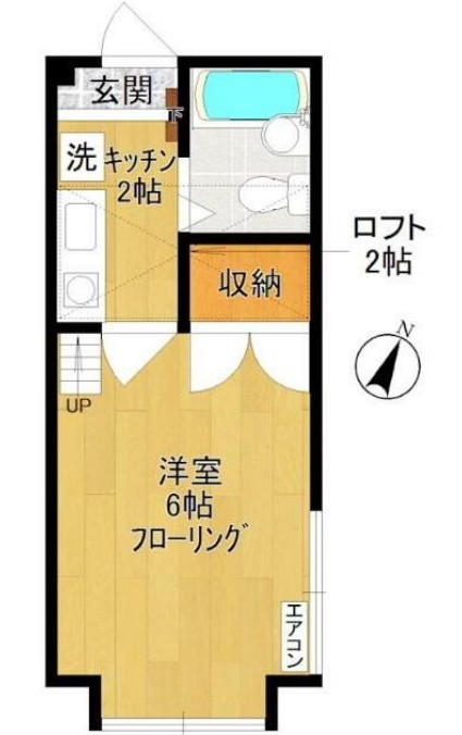 第二ハイツAMEYAの間取り