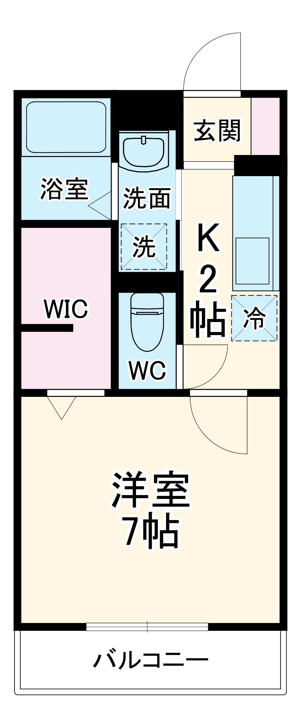 エクレールの間取り