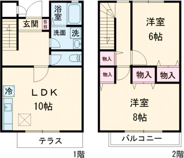 カサ大神の間取り