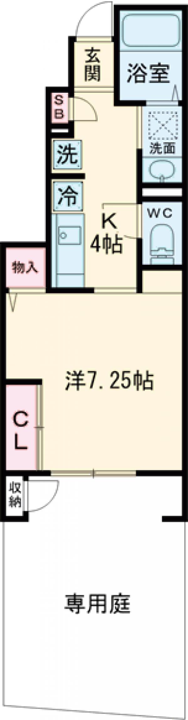 グランテールの間取り