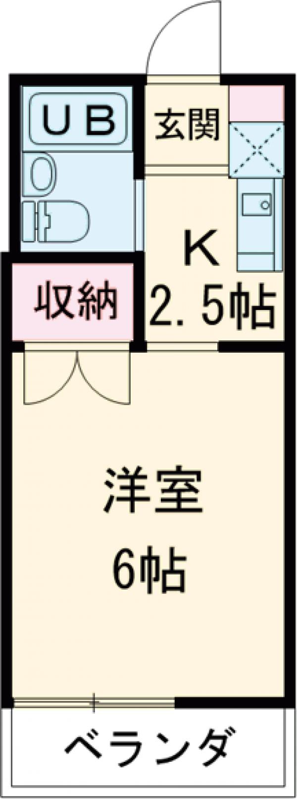 ハイツジュンの間取り