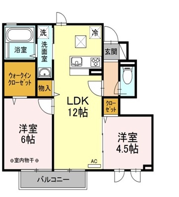 シティハウスの間取り