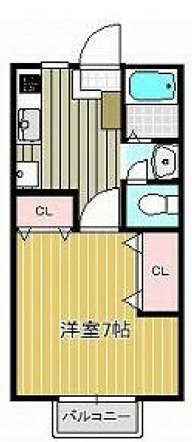 K2東北里の間取り