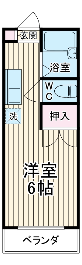 セゾンドゥーの間取り
