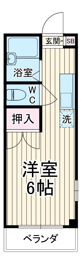 セゾンドゥーの間取り