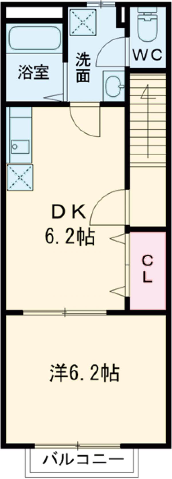 アムールエタンの間取り