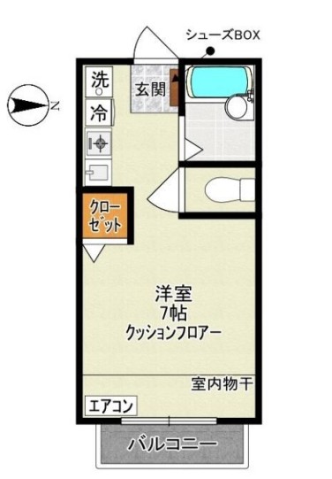TAMAグリーンパレスの間取り