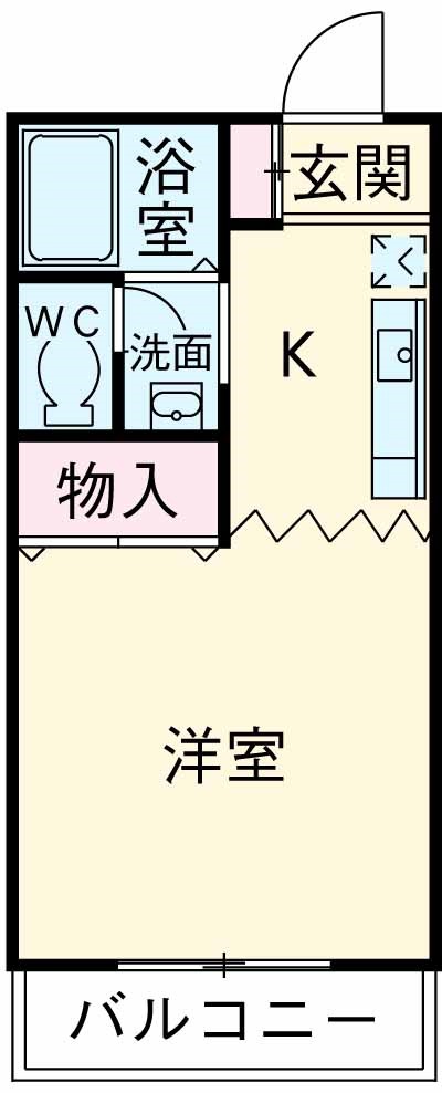 メトロポールの間取り