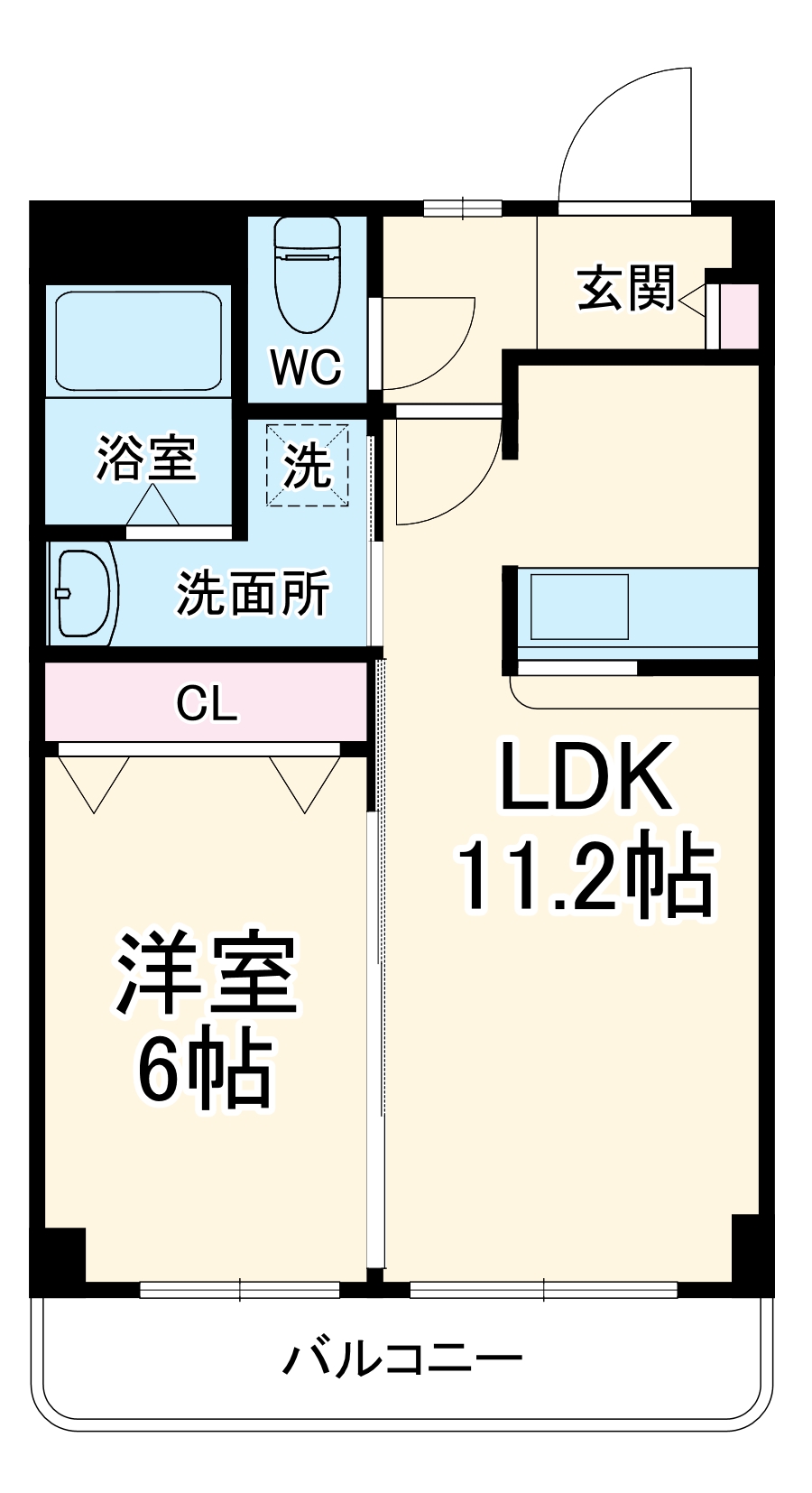 アプリコットハウスの間取り