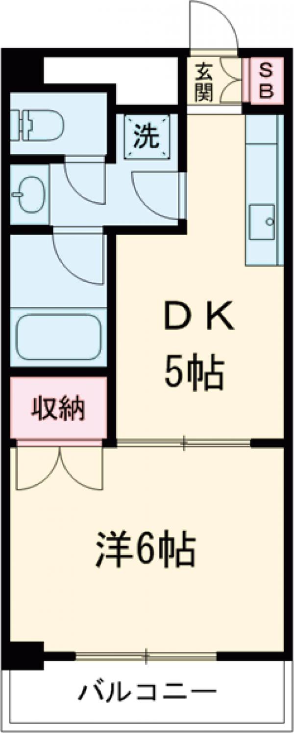 メゾン橘の間取り