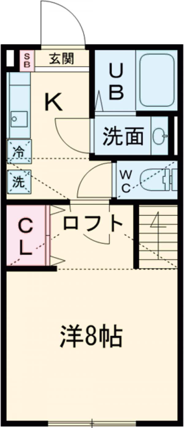 ドリームコート八王子の間取り
