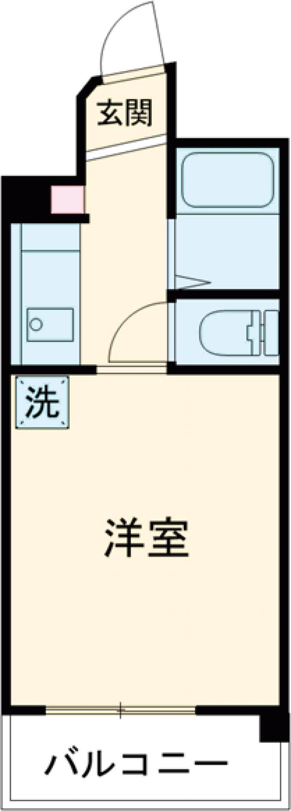 エルウィング立川二番館の間取り