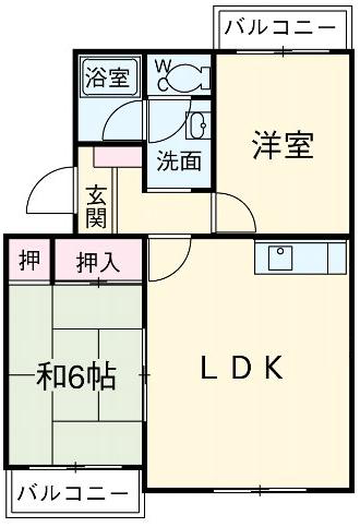 エタニティーⅡの間取り