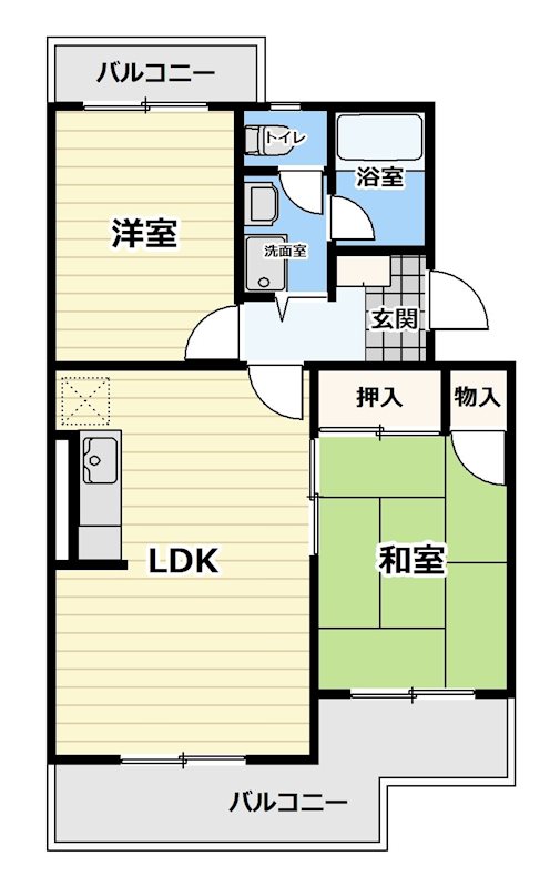 エタニティーⅡの間取り