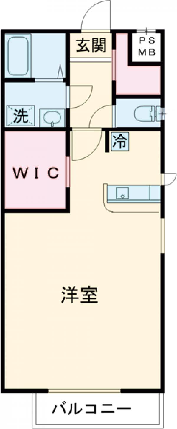 砂川町の完工年月(2008年1月)築の賃貸マンションの間取り