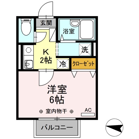 モナリエ大野台の間取り