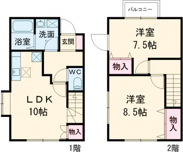 NEO・URBAN国立の間取り