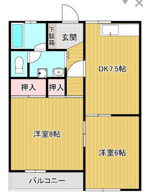 ファミールMの間取り