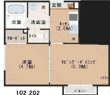 プラスタの間取り