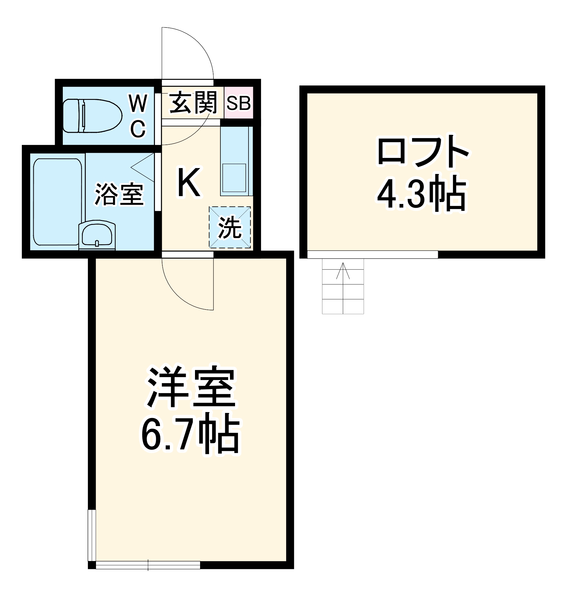 バレンシアの間取り