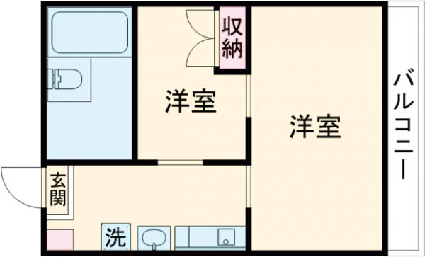 メゾンヴェールの間取り