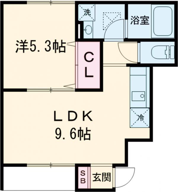 壱番館の間取り