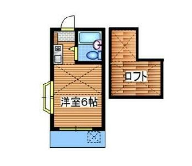 ロイヤルハイツ錦町の間取り