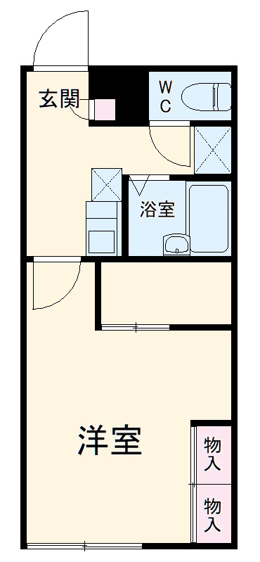 レオパレス桜　ＨＩＬＬＳの間取り