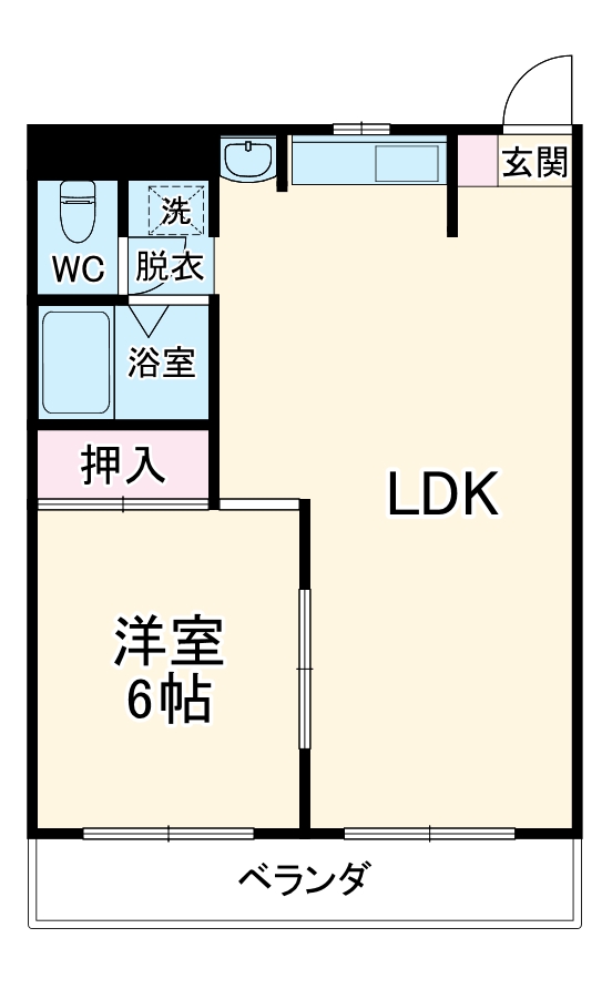 アーバンひかりの間取り