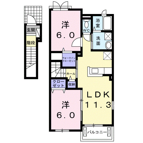 カファーラGの間取り